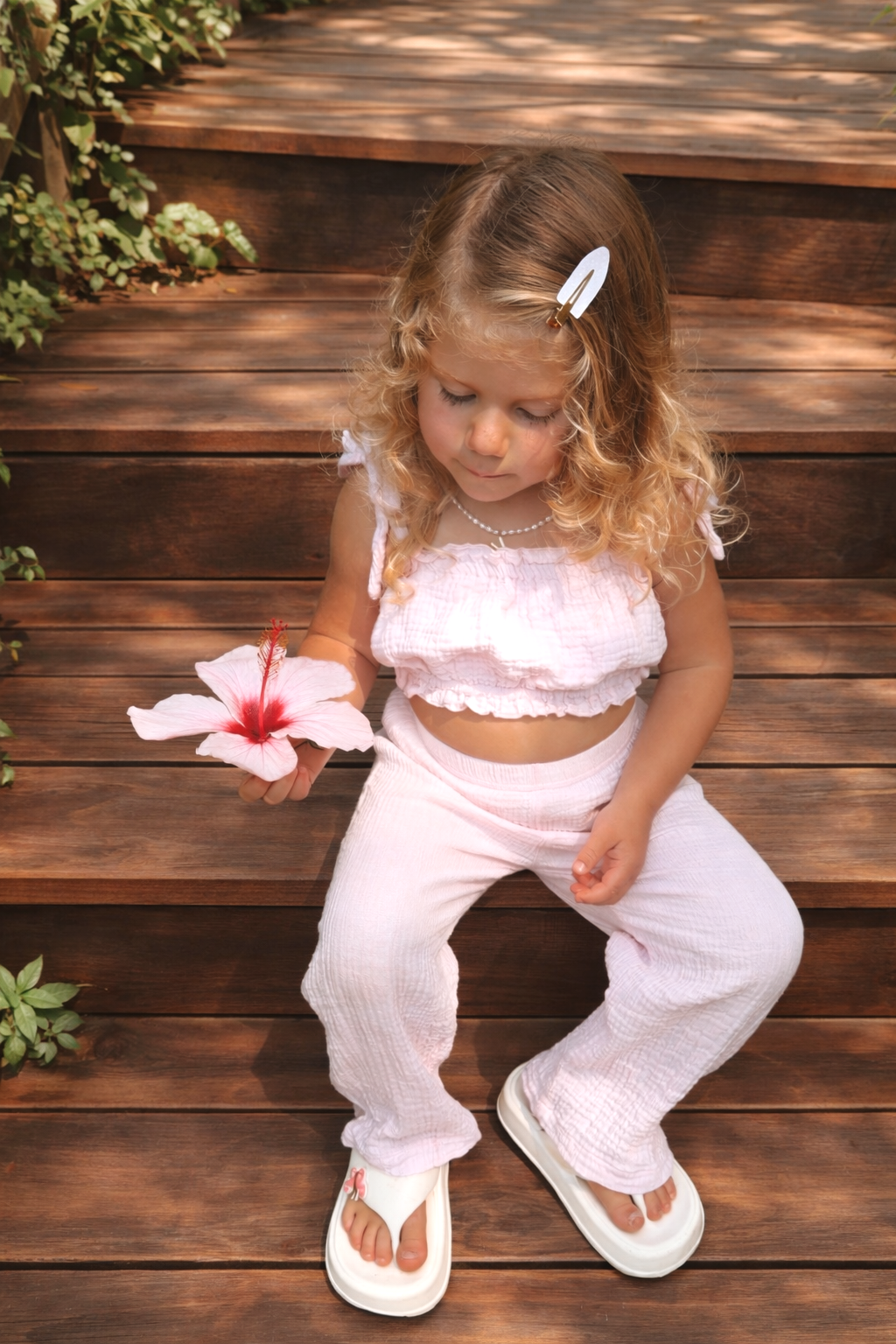 Lola crop- pink