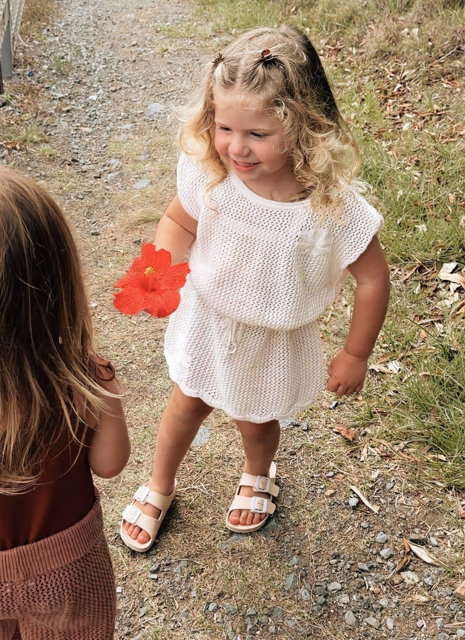 Soleil dress- White