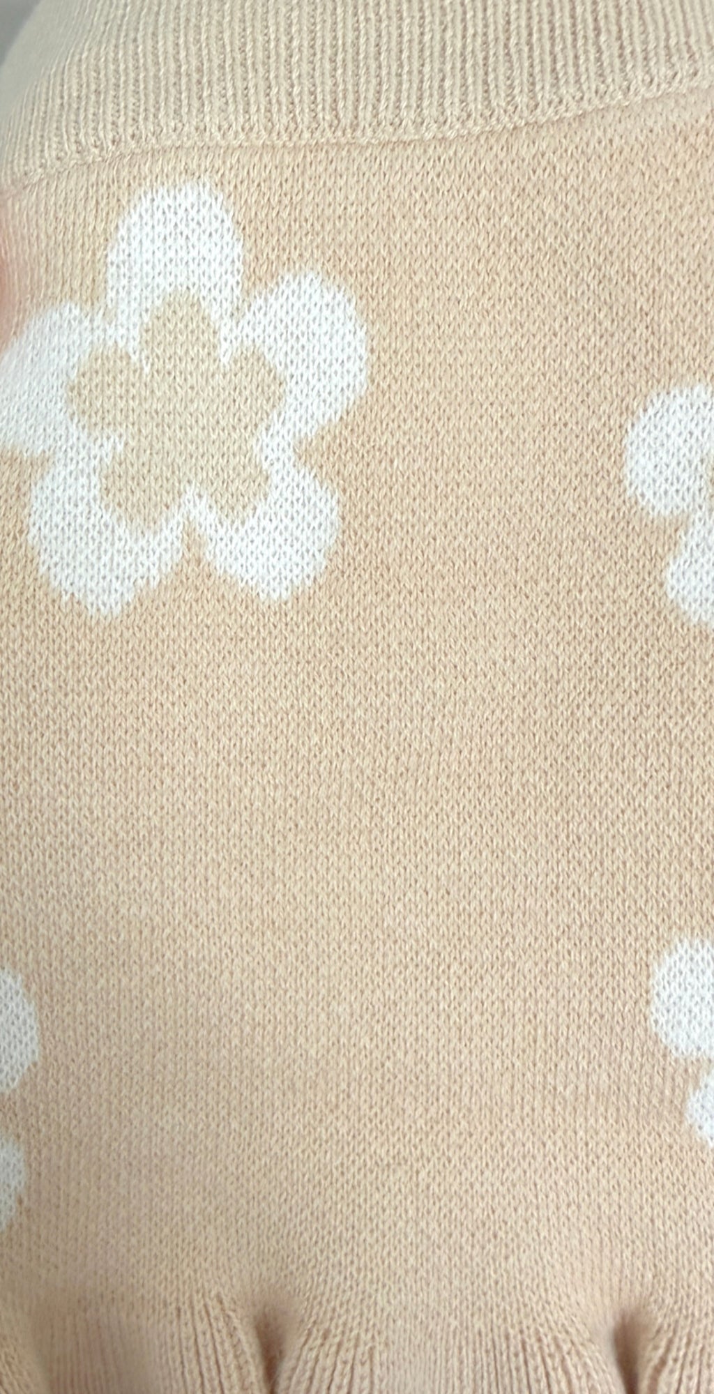 Posy knit set- beige
