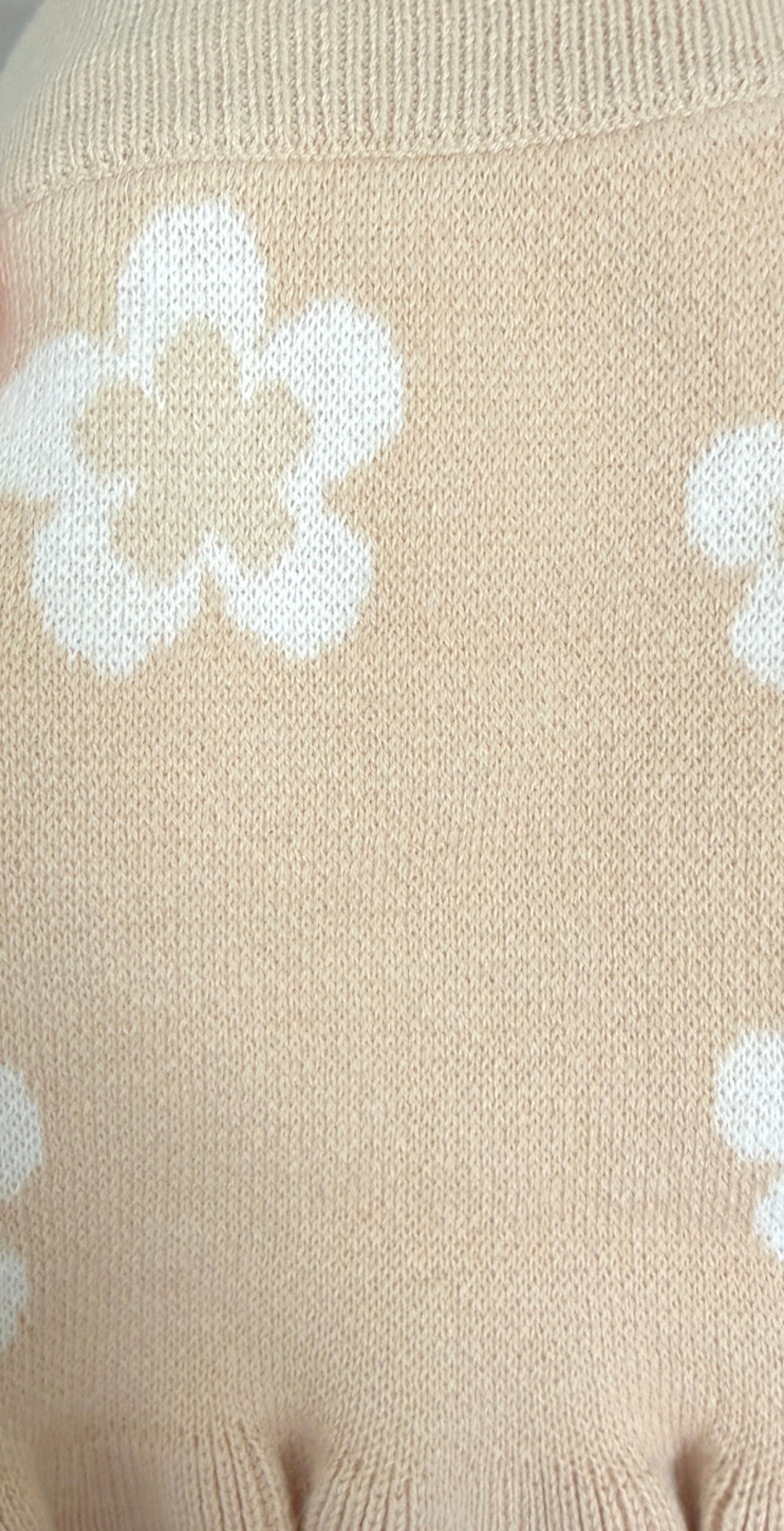 Posy knit set- beige