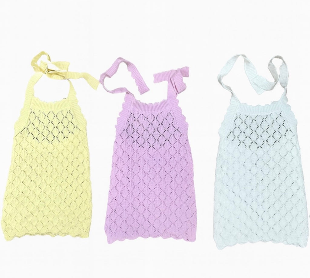 Sophia knit dress- lemon