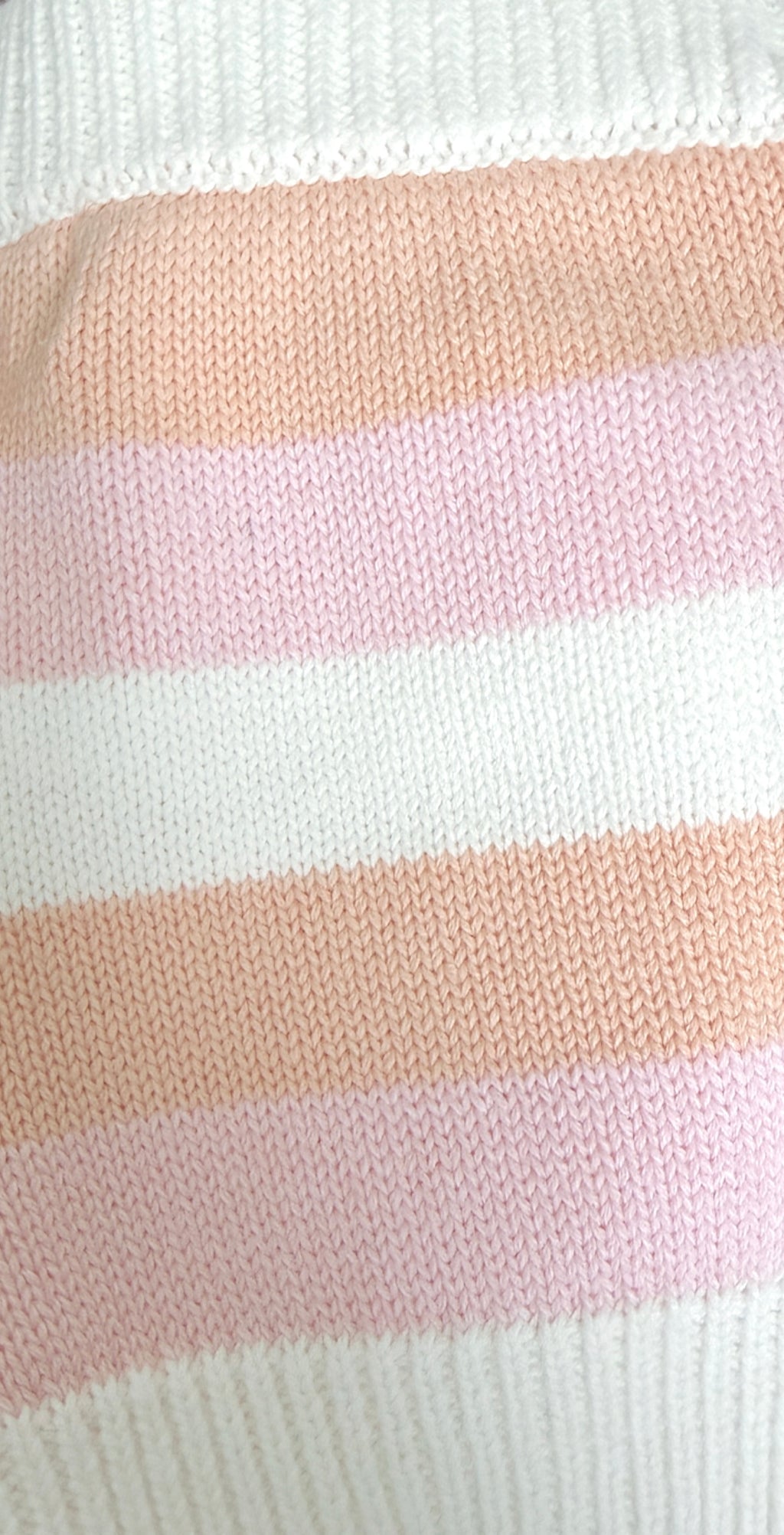 Peach knit set