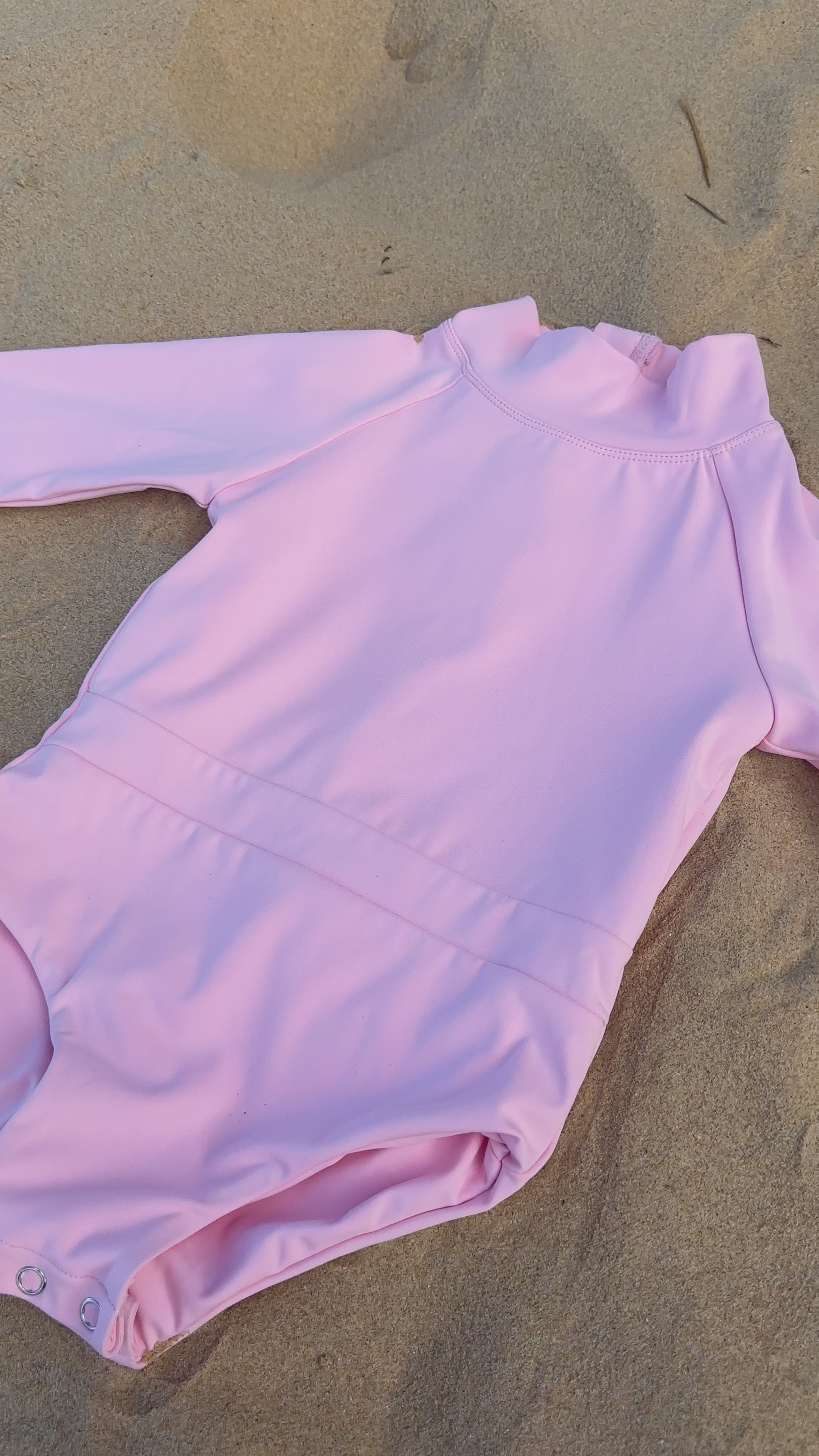 Flora long sleeve one piece